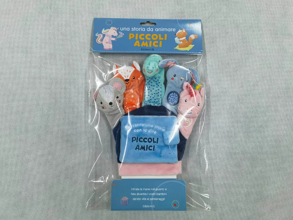 Children's picture books, finger puppet glove - doudou