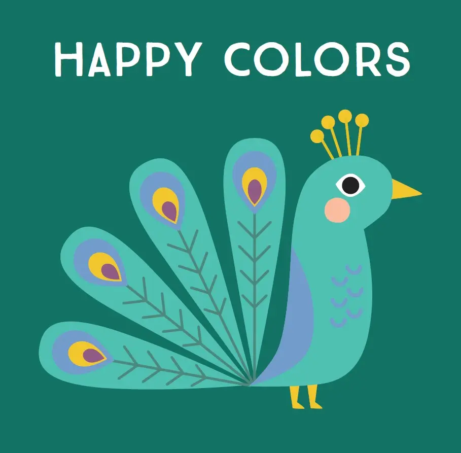 Children's picture books, Happy color - Jellyfish