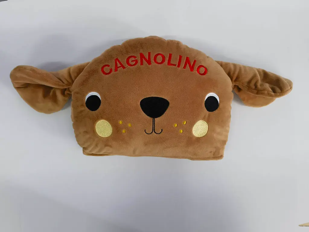 Childen's picture book, Pillow face book puppy