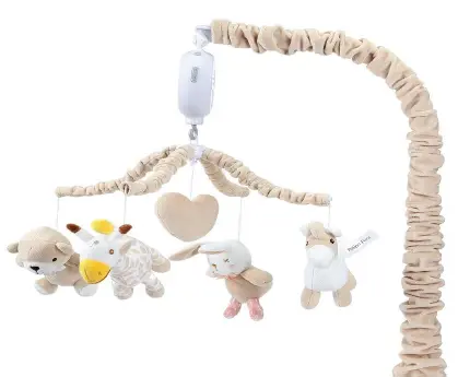 [WP-A05] Baby crib mobile with music，jungle animals