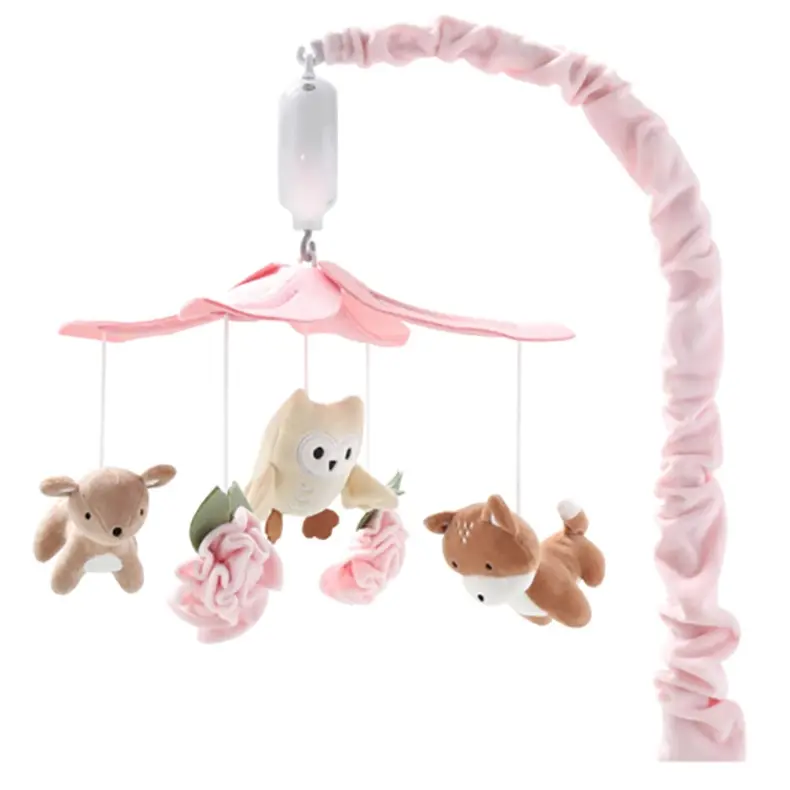 [3003D] Baby crib mobile with music，jungle animals