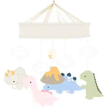 [JM-039] Baby crib mobile with music，dinosaus