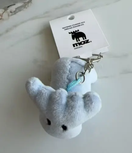 [2604171] Key chain,3D animal brand MOZ