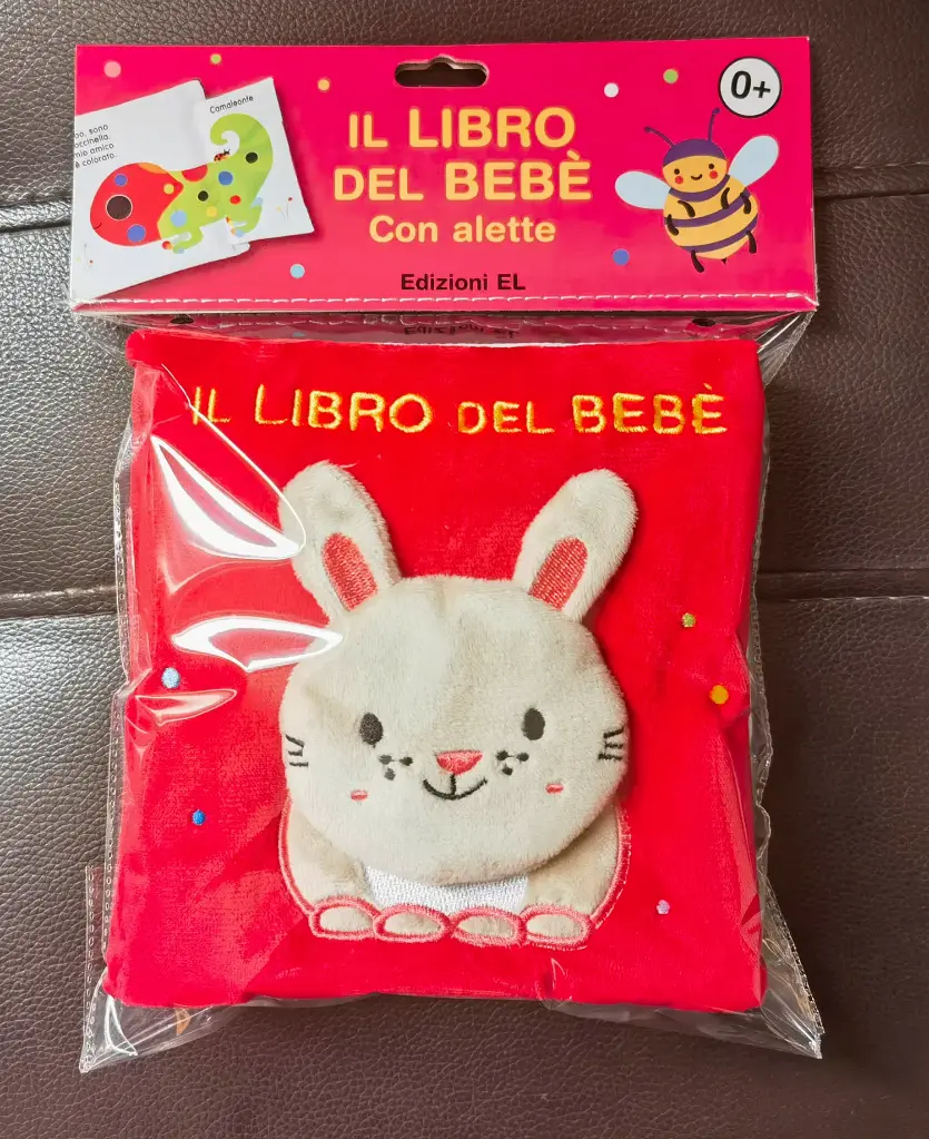 Flip flap clothbook, bunny, ARE