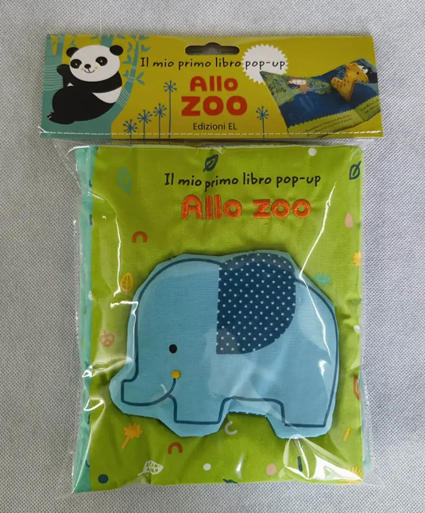 Children's pitcure books, pop up zoo (tc + silk printing)